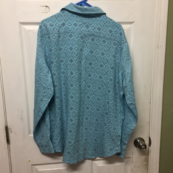 New Margaritaville Long Sleeved Button Down LARGE - Picture 8 of 8